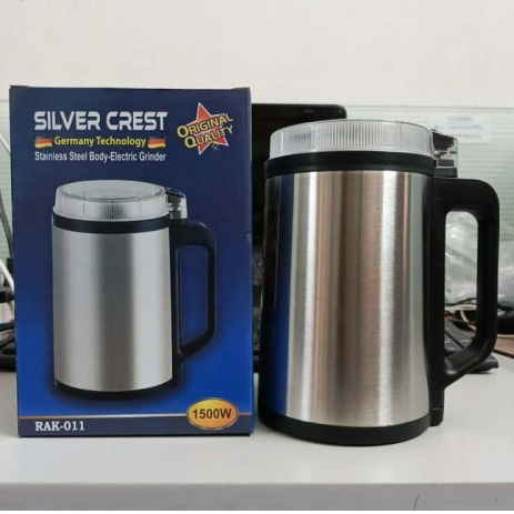 Silver Crest 1500W ইলেকট্রিক গ্রাইন্ডার – স্টেইনলেস স্টিল মাল্টিফাংশন ব্লেন্ডার