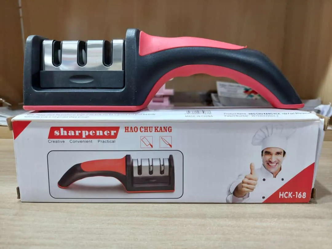 4-in-1 Professional Kitchen Knife Sharpener – Multi Stage Blade Sharpening Tool