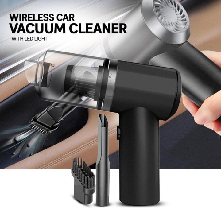 2 in 1 Wireless Mini Vacuum Cleaner & Air Blower – Portable Rechargeable Car Vacuum